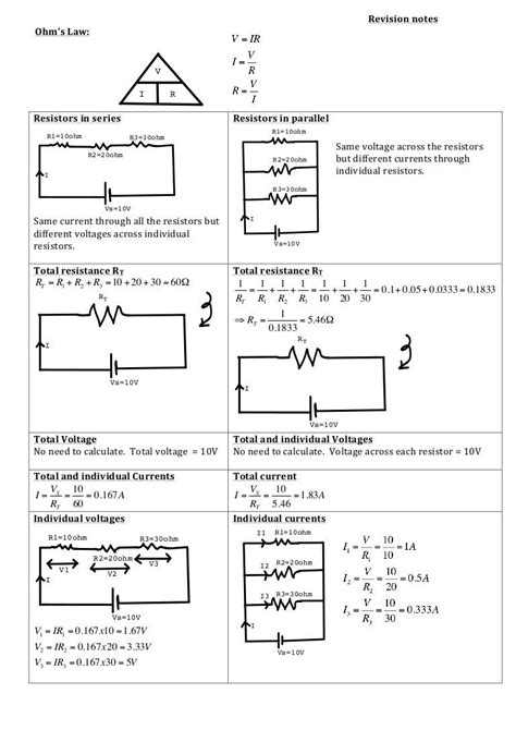 Current Divider Circuits Worksheet Combination Circuits Worksheet With Answers - Combination Circuits Worksheet With Answers