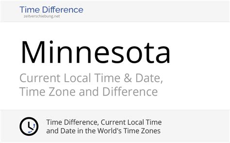 current minnesota time