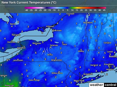 current temperature new york