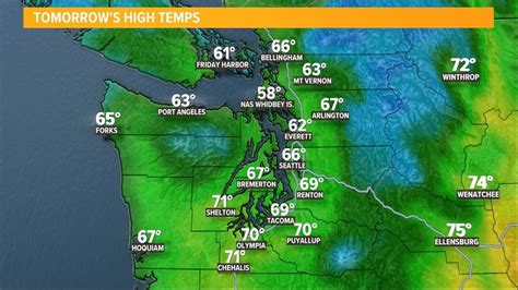 current temperature washington