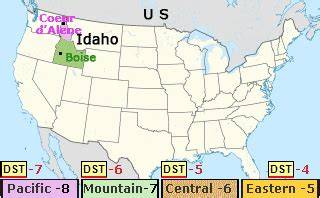 current time at idaho