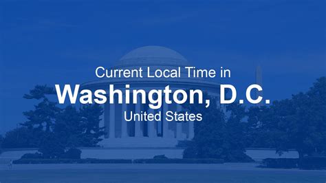 current time at washington
