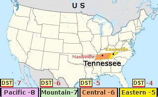 current time in tennessee