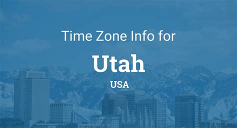 current time in utah
