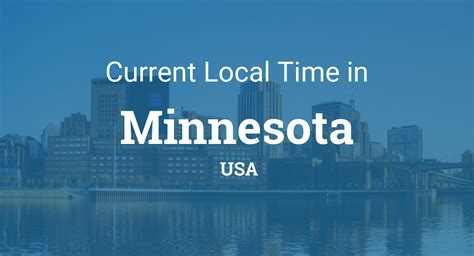 current time minnesota