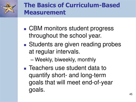 Curriculum Based Measures