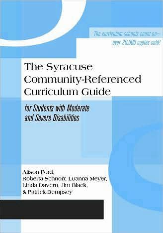 Read Curriculum Guide For Students With Moderate To Severe Disabilities 