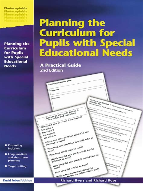 Download Curriculum Guide Template Special Needs 