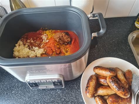 curryworst slowcooker