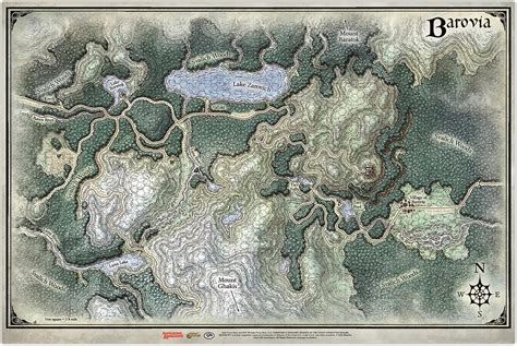 Curse Of Strahd Maps
