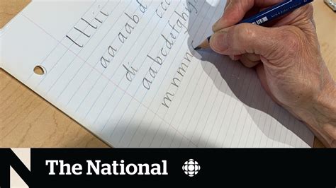 Cursive Is Making A Comeback Ontario To Make Cursive Writing In School - Cursive Writing In School