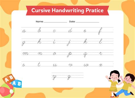 Cursive Letters A Z Worksheets K12reader Practice Cursive Writing - Practice Cursive Writing