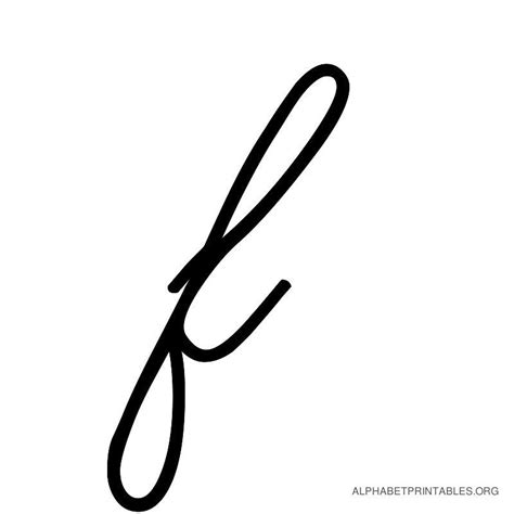 Cursive Small Letter F   What Is The Capital F In Cursive - Cursive Small Letter F