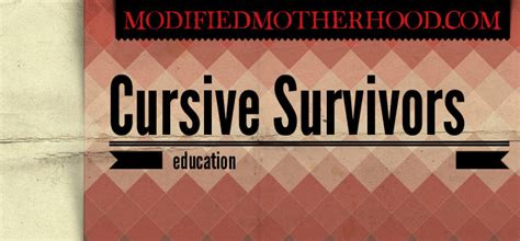 Cursive Survivors 8211 Modified Motherhood Cursive N Vs M - Cursive N Vs M