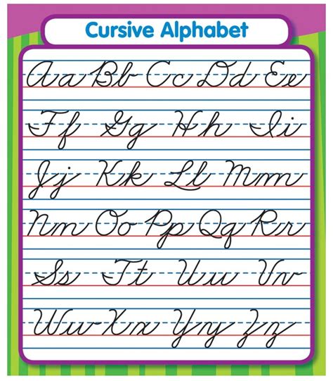 Cursive Writing Worksheets Pdf Alphabet Teach Starter Cursive Writing Alphabet - Cursive Writing Alphabet