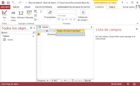 Curso Gratis De Access 2013 Aulaclic 2 Crear Abrir Y