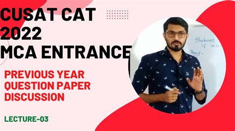 Read Cusat Cat Previous Year Question Papers 