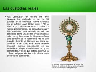 custodias del tesoro