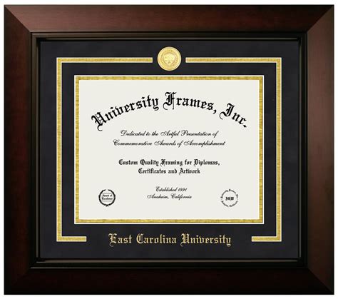 custom certificate frames