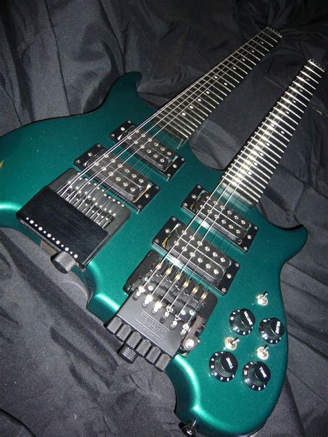 custom double neck guitar
