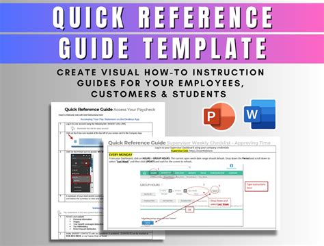 Custom Guide Quick Reference Powerpoint