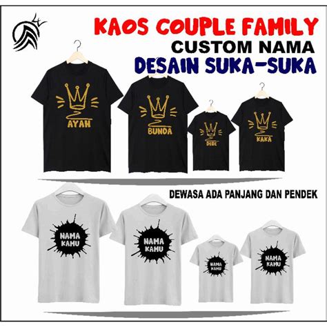 Custom Kaos Family Gathering Desain Suka Suka Desain Kaos Lengan Panjang - Desain Kaos Lengan Panjang