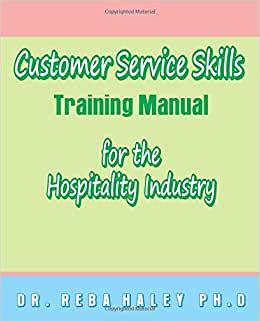 Full Download Customer Service Skills Training Manual For The Hospitality Industry 
