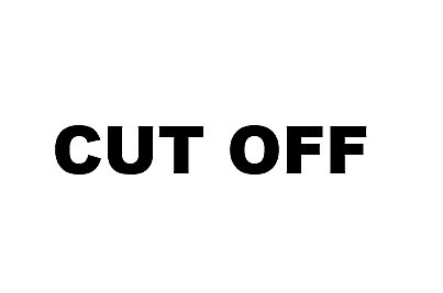 cut off adalah
