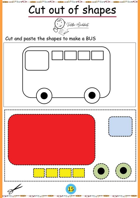 Cut Out Worksheets For Kindergarten   Cut And Paste Farm Addition Worksheets For Kindergarten - Cut Out Worksheets For Kindergarten