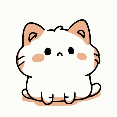cute kawaii anime cat | Sticker