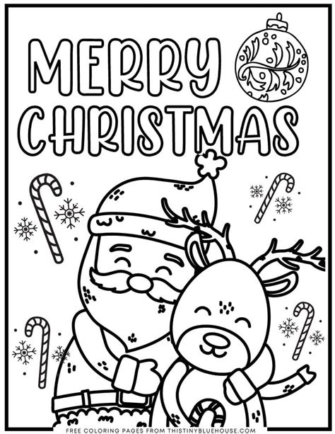 Cute Christmas Coloring Pages For Kids The Primary Christmas Coloring Sheets For Kindergarten - Christmas Coloring Sheets For Kindergarten