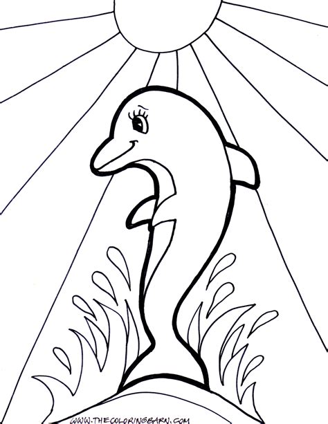 Cute Dolphin Coloring Pages At Getdrawings Free Download Cute Dolphin Coloring Pages - Cute Dolphin Coloring Pages