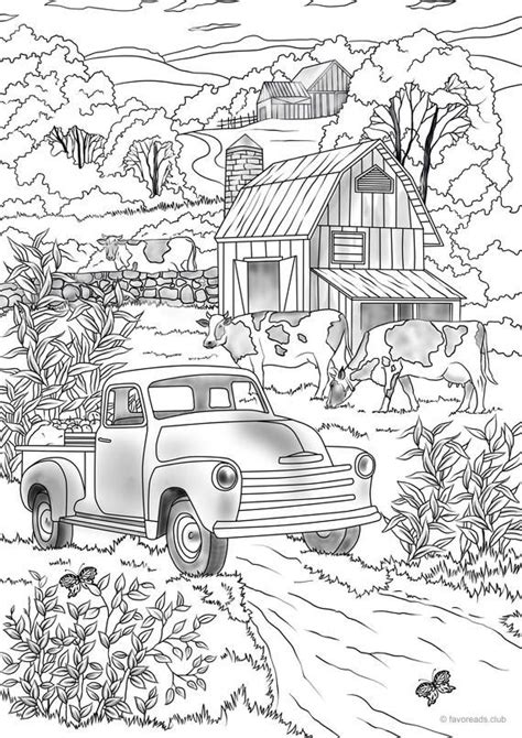 Cute Farmhouse Coloring Pages For Adults Creative Fabrica Farmhouse Coloring Pages For Adults - Farmhouse Coloring Pages For Adults