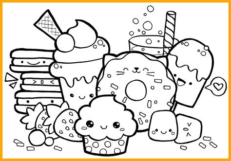 Cute Food Coloring Pages Getcolorings Com Cute Food Colouring Pages - Cute Food Colouring Pages