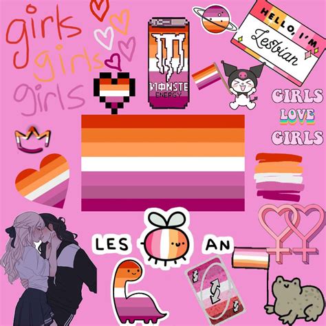 Cute Lesbian Flag