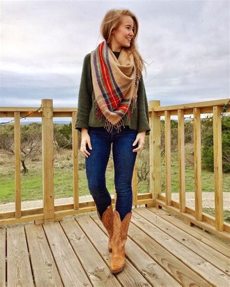 Cute Outfits With Scarves And Boots