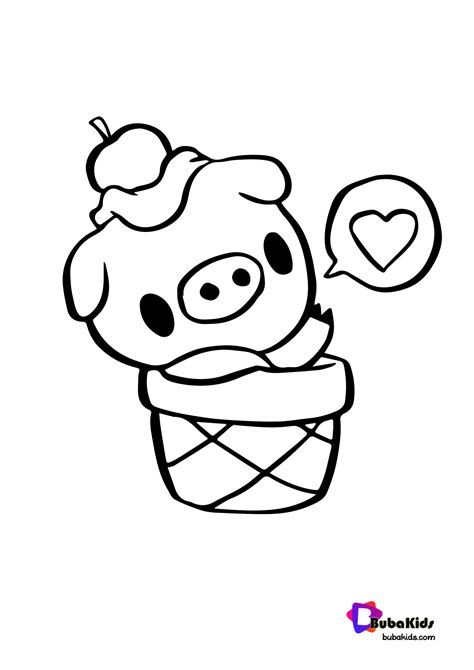 Cute Pigs Coloring Pages   Cute Pig Super Coloring - Cute Pigs Coloring Pages
