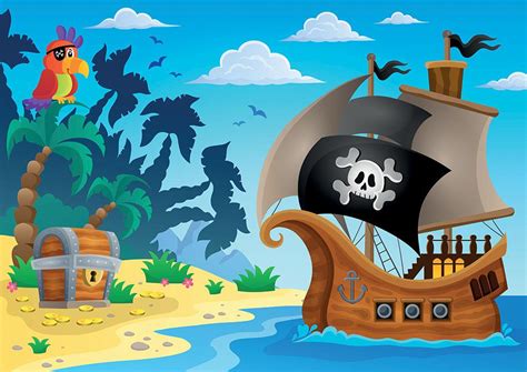 Cute Pirate Background
