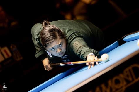 cute pool player nude