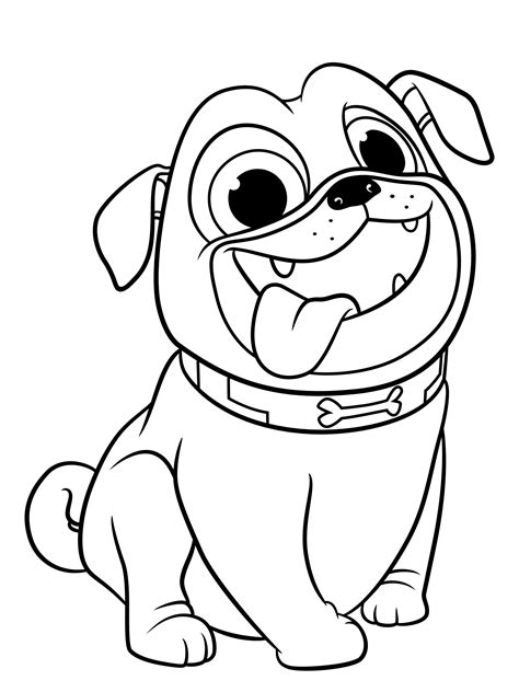 Cute Puppy Dog Pals Coloring Pages Free Printable Cute Dog Coloring Pages - Cute Dog Coloring Pages