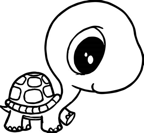 Cute Turtle Coloring Page Free Printable Coloring Pages Cute Turtle Coloring Pages - Cute Turtle Coloring Pages