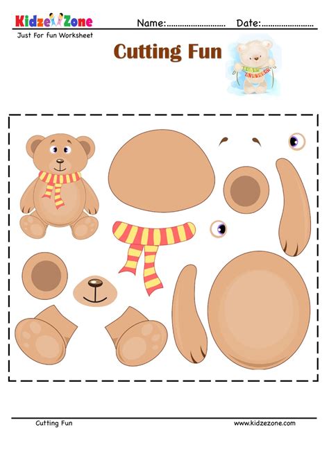 Cutting And Pasting For Kids   Cutting And Pasting Fun Worksheets Kidzezone - Cutting And Pasting For Kids