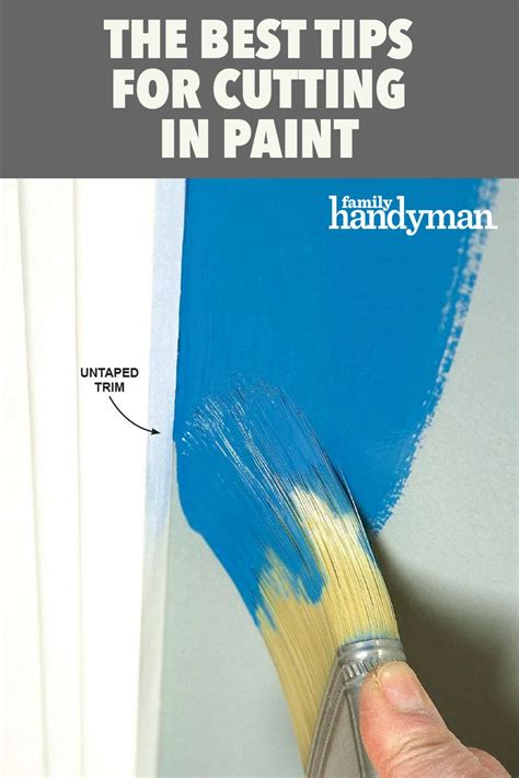 cutting in while painting