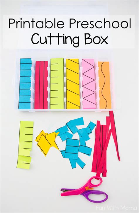 Cutting Practice For Preschoolers Fun With Mama Preschool Cutting Practice Worksheets - Preschool Cutting Practice Worksheets