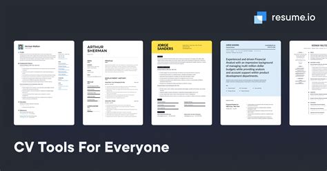Cv Template Resume Io