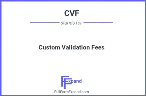 Cvf Full Form