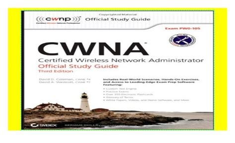Full Download Cwna Certified Wireless Network Administrator Official Study Guide 3E Exam Pw0 105 