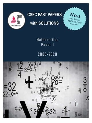 Full Download Cxc Mathematics Multiple Choice Past Papers 