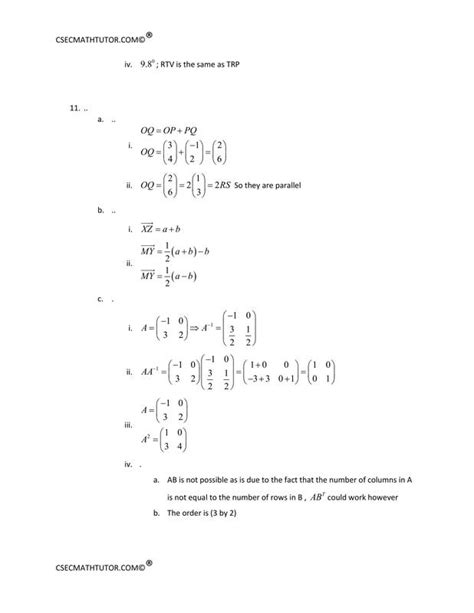 Read Cxc Mathematics Past Papers 