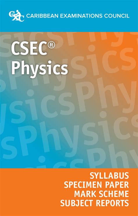 Read Cxc Physics Past Papers And Answers 
